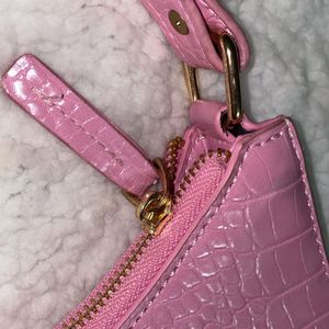 perfect barbie pink shoulder bag purse