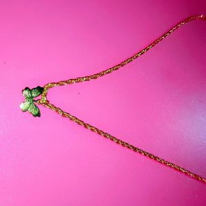 Butterfly Pendant Statment Necklace 💗