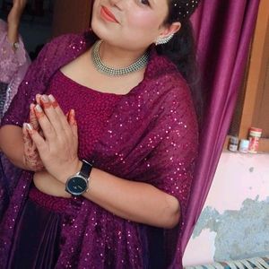 Saree Dress With Shrug For Women ❤️😍