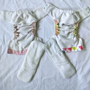 Adjustable Washable Cloth Diaper Combo