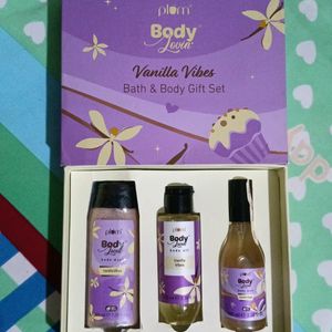 Plum Vanilla Vibes Bath & Body Gift Set