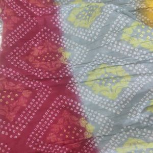 Premium Bandhani Print Chanderi Dupatta