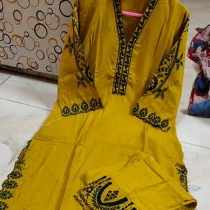 Kurta With Pant Dupatta