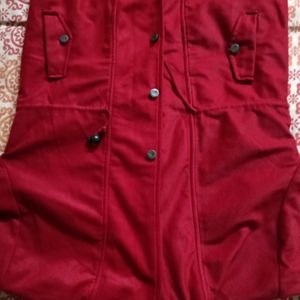 Jacket For Women Maroon XXL Offer Available