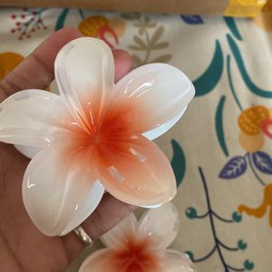 floral hair clip