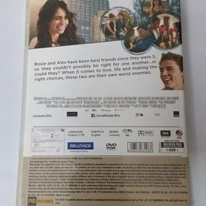 LOVE ROSIE (2014) DVD