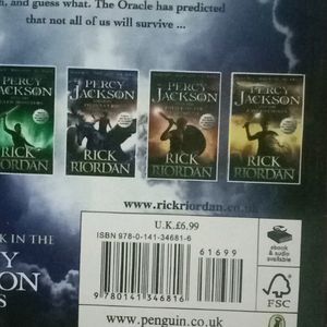 Percy Jackson 3 Books Combo