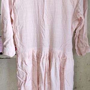 Peach Colour Kurti