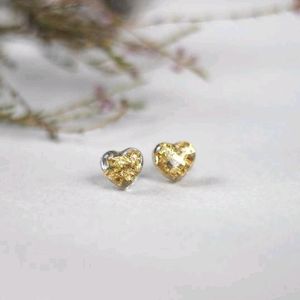 Resin Stud Earrings