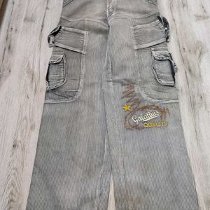 Sc5256 Sabrin Beggy Cargo Jeans Waist 26