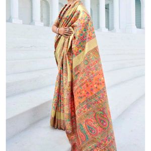 Kanjivaram Silk Blend Saree