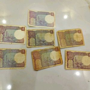 1 Rs 7 Notes Rare Note Check Description