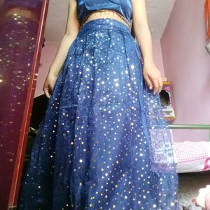 Beautiful 3 Piece Lehnga Choli Withlong Dupatta 🥰