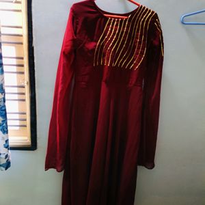 Long Sleeve Gown(Offer Me Ur Price)