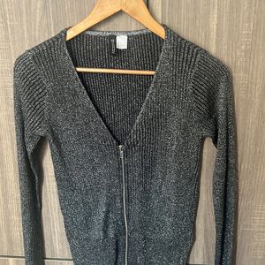 H&M Top Front Zip