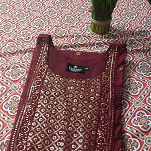 Maroon Kurti 😍