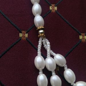 White Necklace🤍✨For Girls