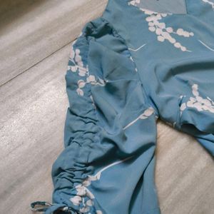 Selling Blue Aline Formal Wear Top