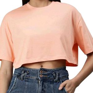 H&M Oversized Crop Top