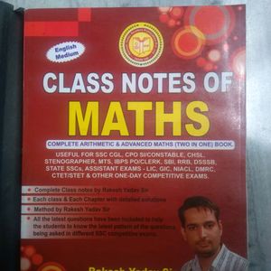 SSC Book Class Notes By Rakesh Yadav