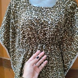 Leopard Print Kaftan Dress✨💕