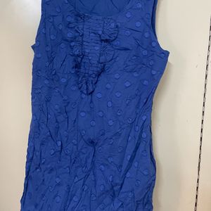 Women Blue Dress