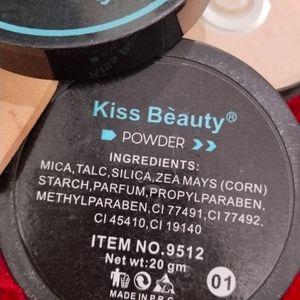 Fit shine Kiss Beauty Compact Powder