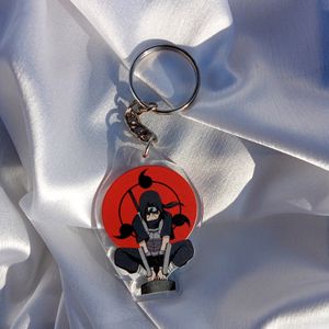 Anime Itachi Keychain Double Side View