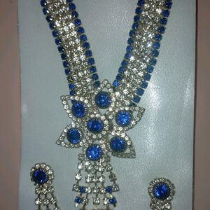 Blue Necklace Set