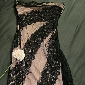 Black Lace Party Dress