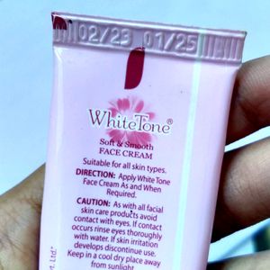 White Tone Face Cream (sun protection)