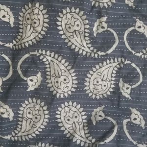 Katha Stitch Collared Kurti