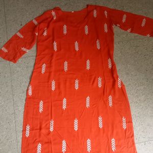 Thread Embroidery Work Kurta