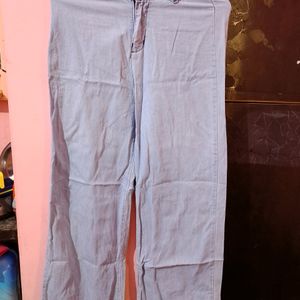 high waist straight jeans