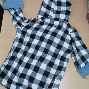 Black&White Check Shirt