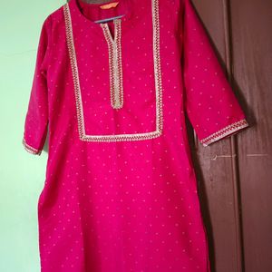 Branded Pure Red Beautiful Kurta Set ♥️♥️♥️