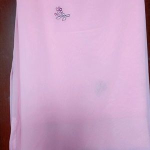 Pretty Pink And Soft Peach Colour Sarees Combo