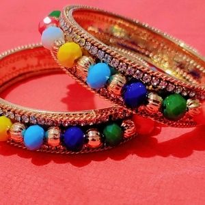 Multi Colour AD party wear kada