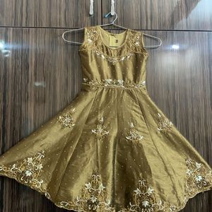 🎉Offer Price 🎉Long Frock For 3 Year Baby Girl