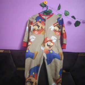 Kids Woolen Jumpsuit