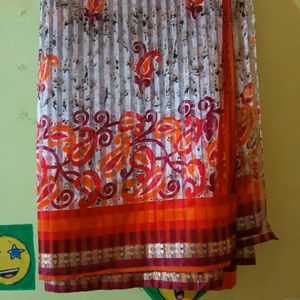 Women Cotton Silk Saree