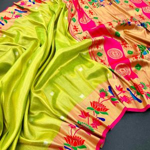 Premium Tissue Silk Saree