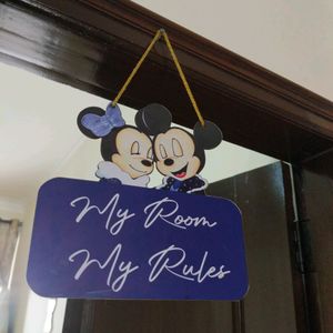 written quote mdf board wall hanging