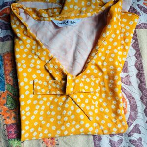 Yellow Top For Women