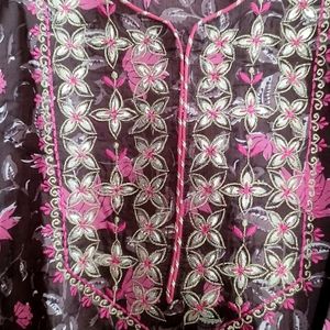 New UNUSED Kurta Palazzo Set With Gotta Patti Work