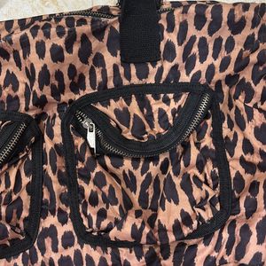 Thrifted Cheetah Tote Bag