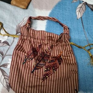 Potli Handbag Beautiful Handmade