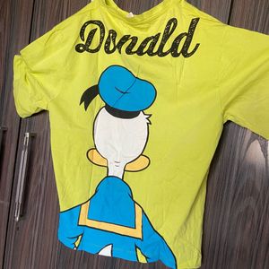 Green Donald Tshirt Size M