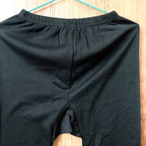 Woolen Legging In Black For Girls 10 Year Onwards