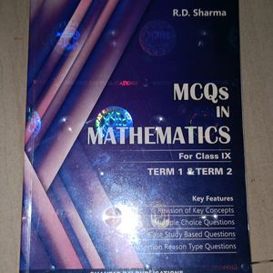 RD Sharma MCQ Book Class 9